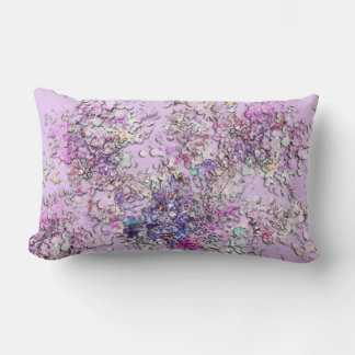 Purple Harmony Lumbar Pillow