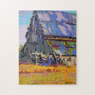 Purple Hays Jigsaw Puzzle
