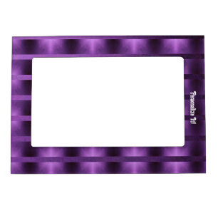 Purple Haze Abstract Ombre Magnetic Frame