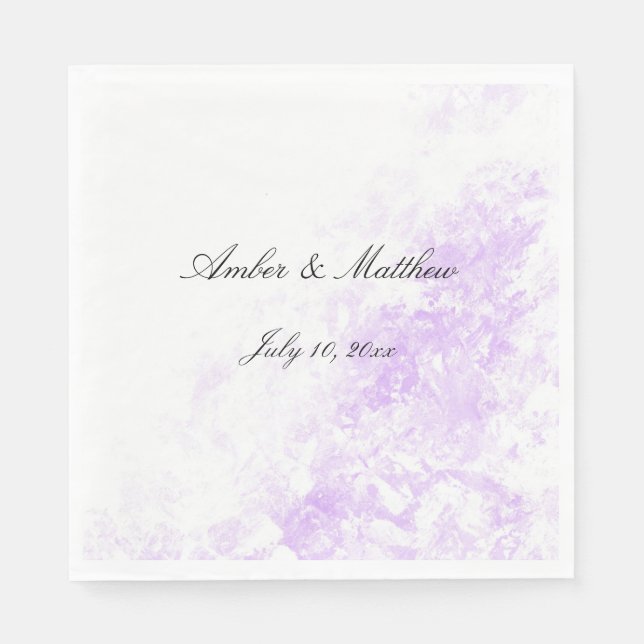 "Purple Haze" Napkins (Front)