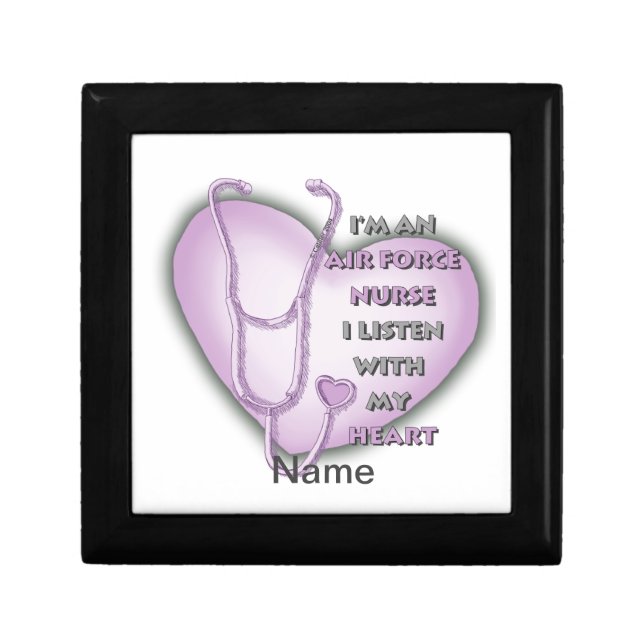 Purple Heart Air Force Nurse Gift Box (Front)