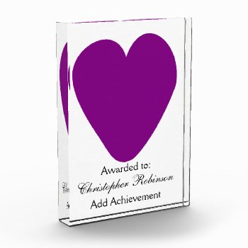 Purple Heart Award by biglnet at Zazzle