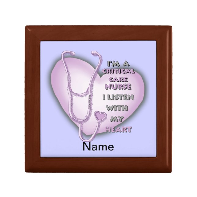 Purple Heart Care Nurse Gift Box (Front)