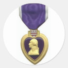 U.S. Military Purple Heart Medal Sticker | Zazzle.com