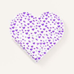 Purple Heart Cluster Notebook