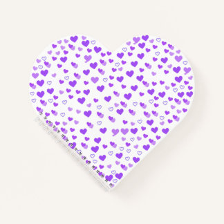 Purple Heart Cluster [Watermark] Notebook