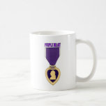Purple Heart Coffee Mug at Zazzle