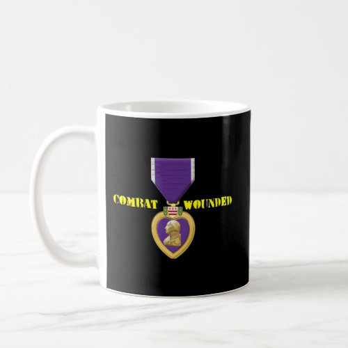 Purple Heart Combat Veteran Coffee Mug