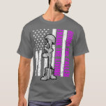 Purple Heart Day Military Honor The Fallen Thank T T-Shirt