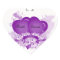 Purple Heart Envelope Seal Sticker Template