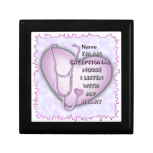 Purple Heart exceptional nurse Gift Box