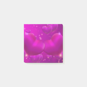 Purple Heart Gift For Women & Girls, Girl Kids Post-it Notes