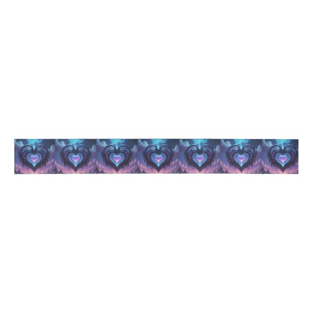 Purple Heart  Grosgrain Ribbon (Front)