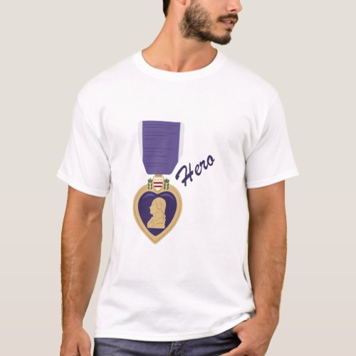 Purple Heart Hero T_Shirt