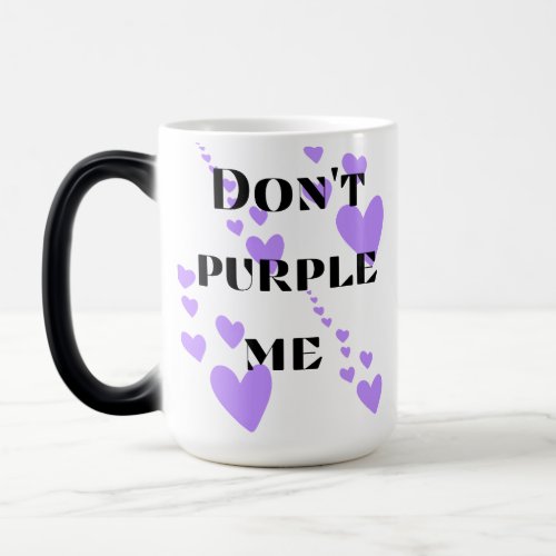 Purple Heart love mug