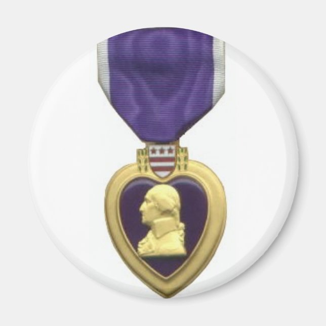 Purple Heart Magnet (Front)