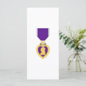 Purple Heart Medal (Standing Front)