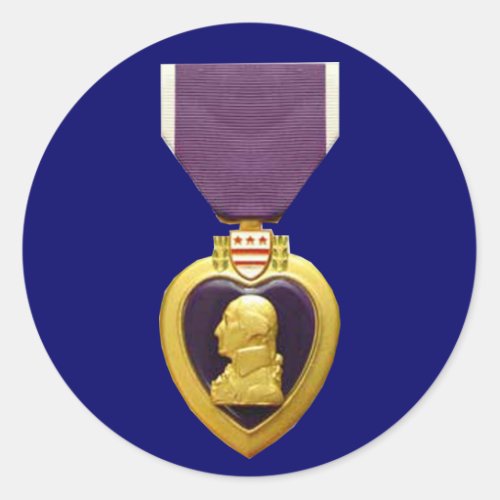 Purple Heart Medal Sticker