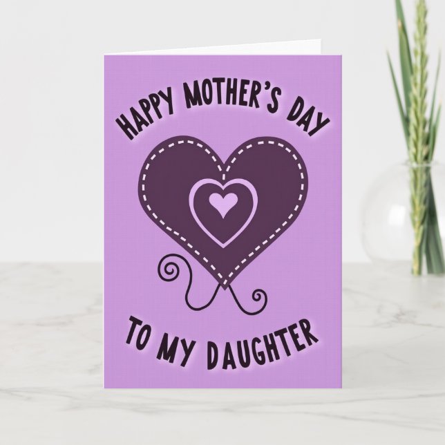 Purple Heart Mothers Day Card (Front)