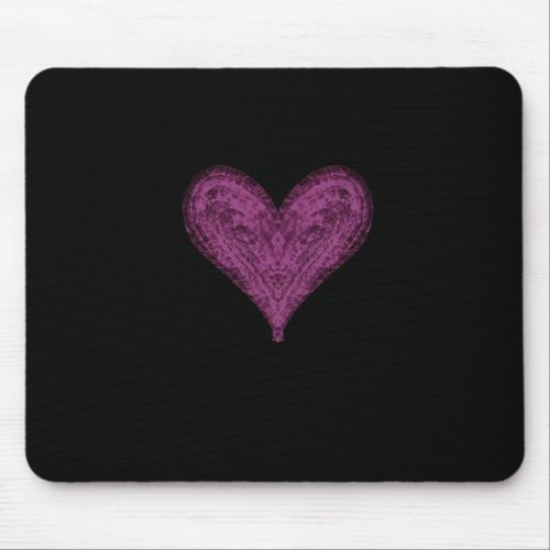 Purple Heart  Mouse Pad