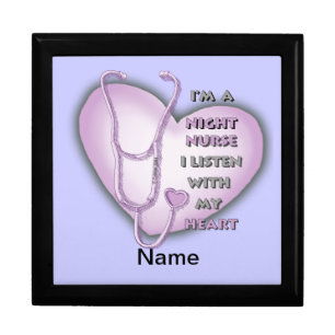 Purple Heart Night Nurse Gift Box