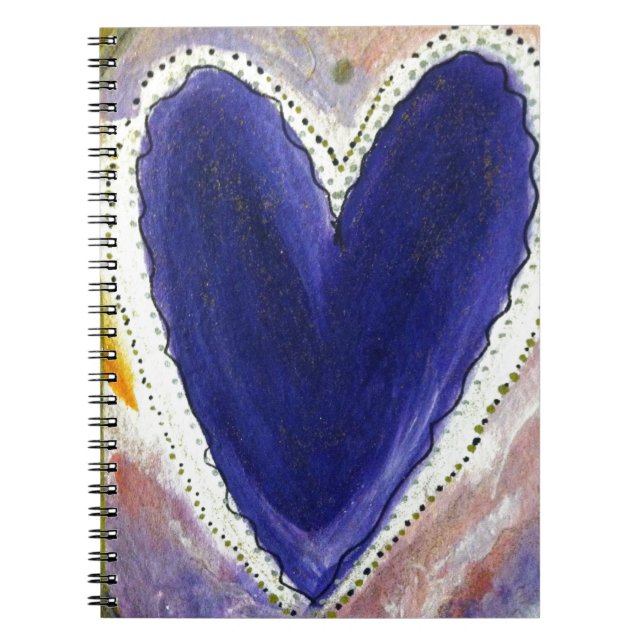 Purple heart notebook (Front)