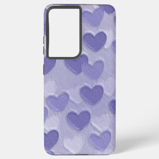Purple heart phone case | Samsung Galaxy S21 Ultra