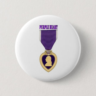 PURPLE HEART PINBACK BUTTON
