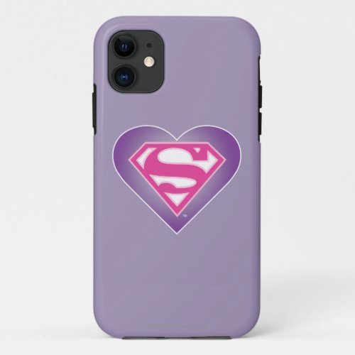 Purple Heart S_Shield iPhone 11 Case