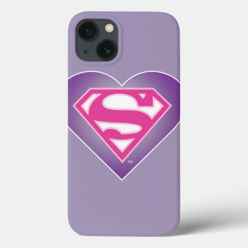 Purple Heart S_Shield iPhone 13 Case