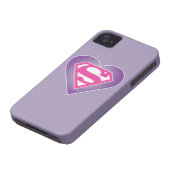 Purple Heart S-Shield Case-Mate iPhone Case (Bottom)
