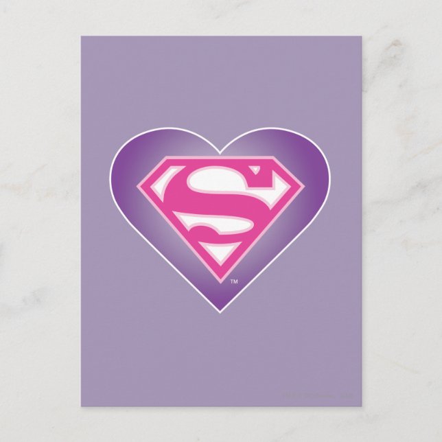 Purple Heart S-Shield Postcard (Front)