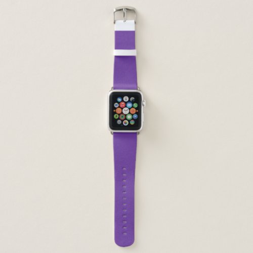 Purple Heart Solid Color Apple Watch Band
