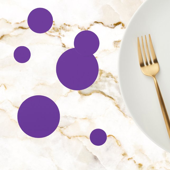 Purple Heart Solid Color Confetti (Creator Uploaded)