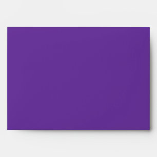 Purple Heart Solid Color Envelope
