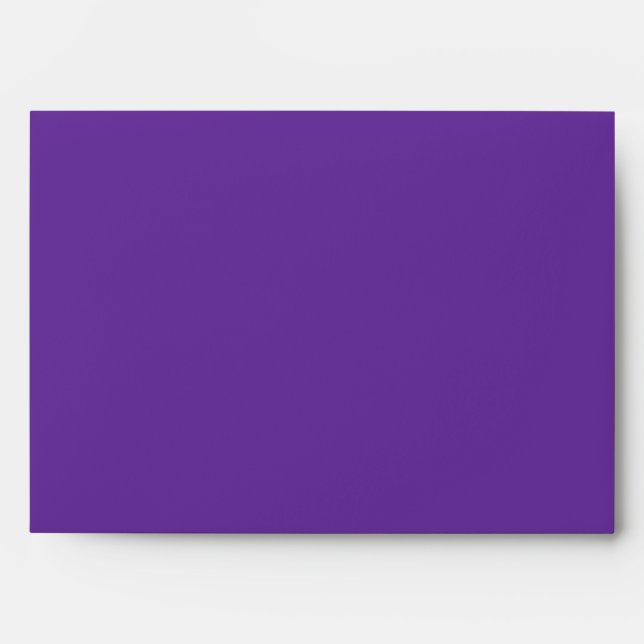 Purple Heart Solid Color Envelope (Front)