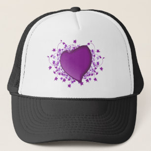 Purple Heart Trucker Hat