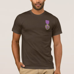 Purple Heart United States military decoration. T-Shirt