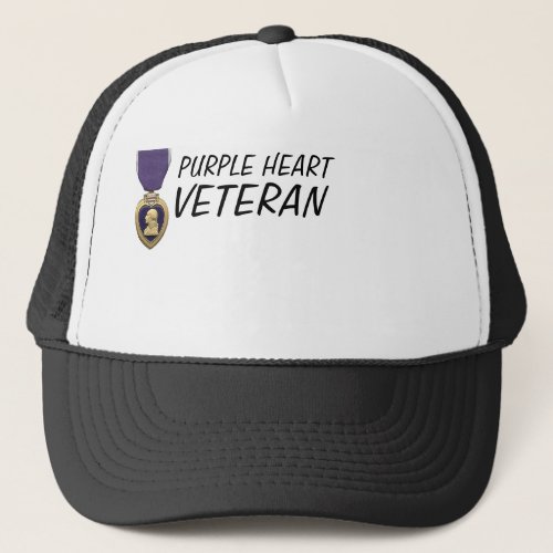 PURPLE HEART VETERAN CAP