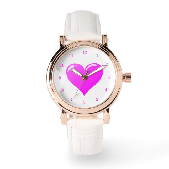 Purple Heart Watch Love Gift (Front)