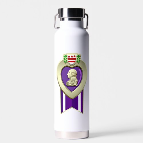 Purple Heart Water Bottle