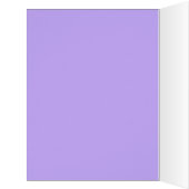 Purple Hearts I Love You Folded Card (Inside (Left))