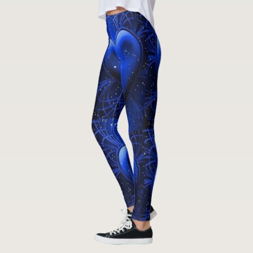 PURPLE HEARTS ON THESE AWESOME LEGGINGS