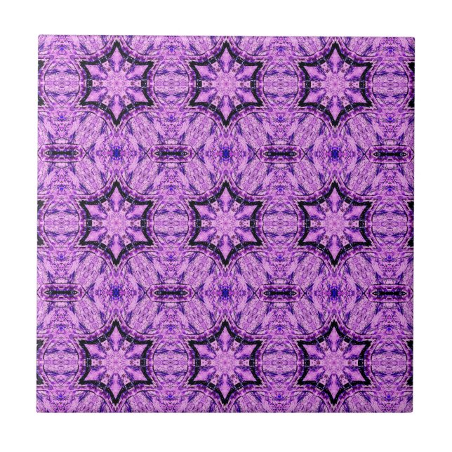 purple hexagram tile (Front)