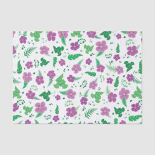 Purple Hibiscus Tissue Paper