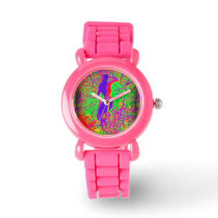 purple hippie mermaid watch