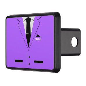 Purple Hitch Cover Suit with Necktie - Your Name