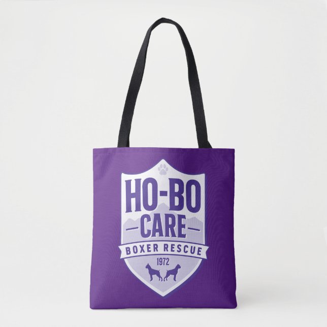 Purple Ho-Bo Care Bag (Front)