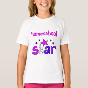 Purple Homeschool Star T-Shirt