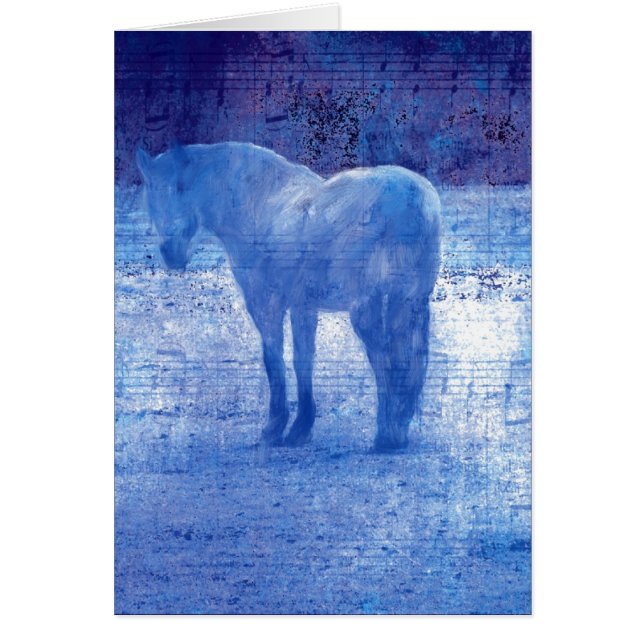 Purple Horse Digital Painting (Front)